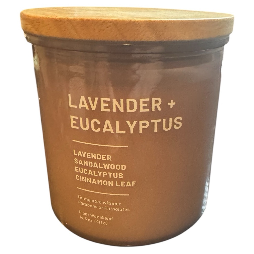 Lavender & Eucalyptus Scented Candle